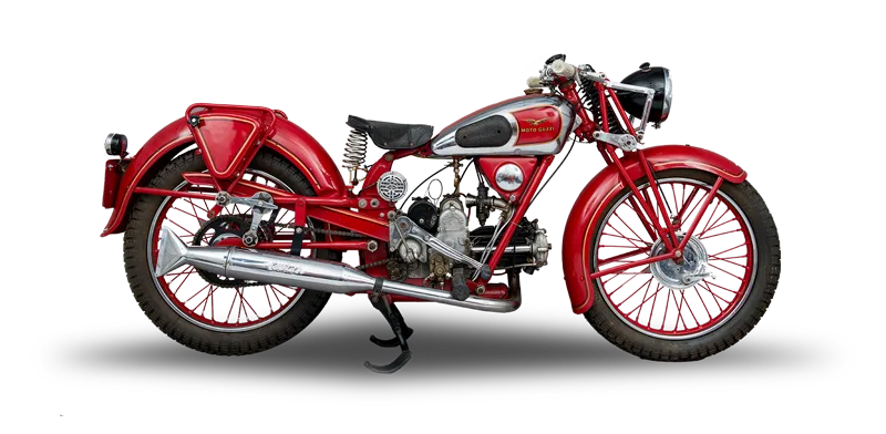 Moto Guzzi, restaurée par ALCE